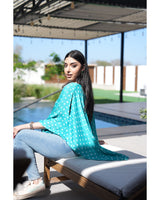 Louminous Bandhani Mini Kaftan