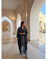 Sovereign Ajrakh Modal Silk Overlay