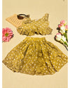 Mehendi Green Skirt Set