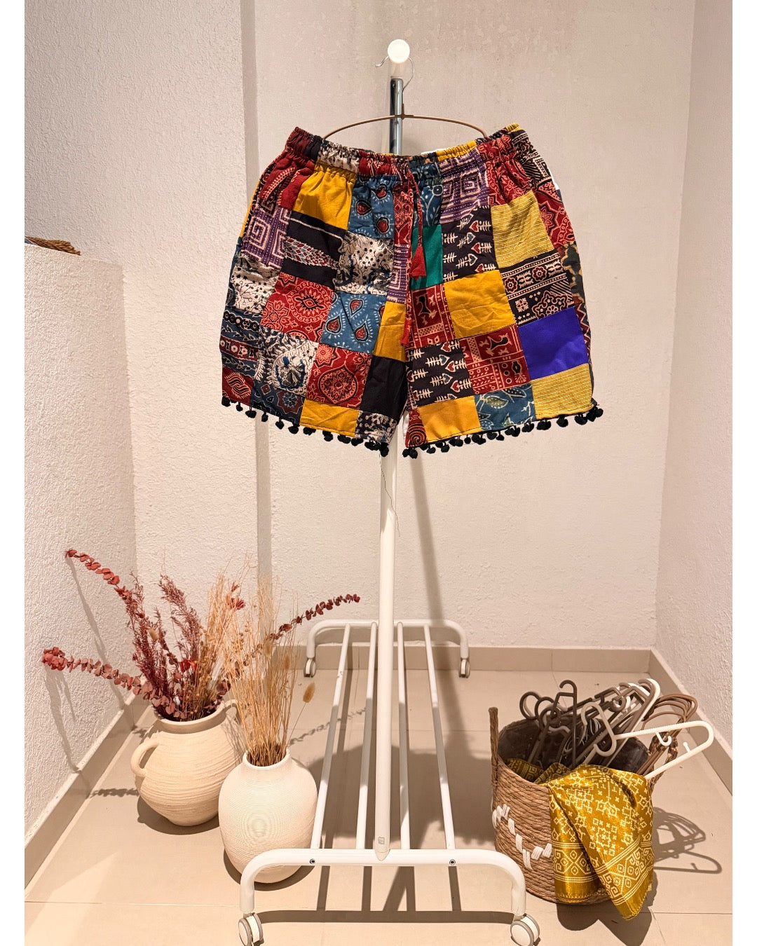 Vayu Patchwork Shorts