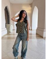 Bandhani Waistcoat