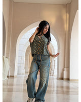 Bandhani Waistcoat