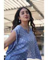 Louminous Bandhani Mini Kaftan