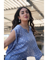 Louminous Bandhani Mini Kaftan