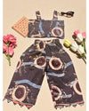 Noir Ajrakh Pant Set