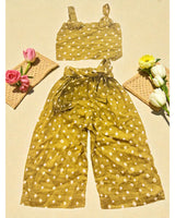 Mehendi Green Top & Pant Set