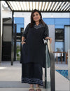 Heritage Noir Bandhani Coord Set